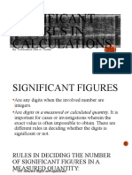 CUESTA Significant Figures in Calculations