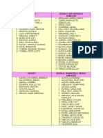 Technology For Teaching and Learning Schedule