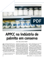 Palmito em Conserva APPCC