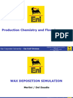 9a Production Chemistry and Flow Assurance Wax Depositionppt Sim