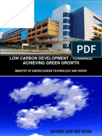 Punitha Silvarajoo. Malaysia - Low Carbon Development - Towards Achieving Green Growth