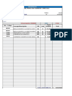 Presupuesto Matriz Con Codigos Muybueno