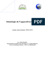 1-2-3-Sémiologie de L'appareil Locomoteur 2020 - 2021