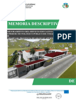 Memoria Descriptiva Arq Istp Curahuasi