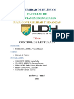 Facultad de Ciencias Empresariales: P.A.P. Contabilidad Y Finanzas