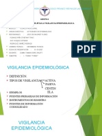 Vigilancia Epidemiológica