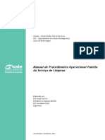 Manual de Procedimento Operacional Padrão