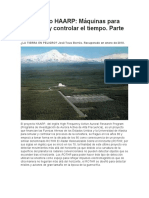 El Proyecto HAARP PARTE II