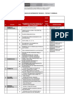 Check List Expediente Tecnico