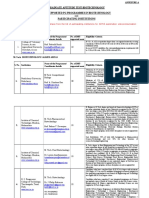 Graduate Aptitude Test-Biotechnology Dbt-Supported PG Programmes in Biotechnology and Participating Institutions