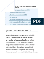 Qué Es El Test de HTP y Cuál Es Su Propósito