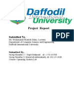 Operating System Lab Project Report