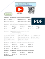 Quadratic NTH Term