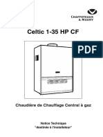 C&M CELTIC 1.35 HP CF Notice Installateur 