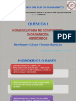 Nomenclatura Hidróxidos