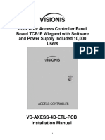 VS AXESS 4D ETL PCB Manual