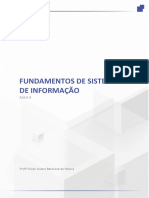 Aula 3 - Fundamentos de Sistemas de Informação