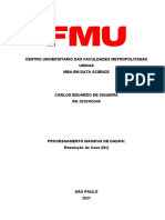 Processamento Massivo de Dados - Estudo de Caso