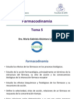 Tema 5 Farmacodinamia 2021-2