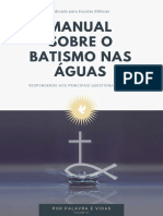 Manual Sobre o Batismo Nas Águas (Final2020 V.1)