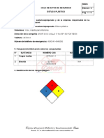 MSDS Estuco Plastico