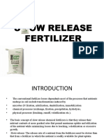 Slow Release Fertilizer