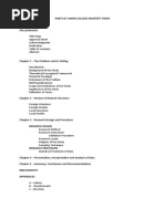 PARTS OF UNION COLLEGE MASTERs THESIS Refresh