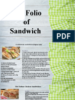 Sandwiches Portfolio