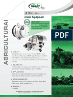 Alternators & Starters: For Agricultural Equipment For Agricultural Equipment