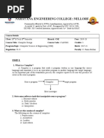 CD - 2 Marks Questions With Answers