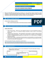 Issues On Human Development: Study Guide For Module No. 4