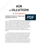 AIR Pollution: & Its Impact