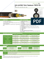 MLT-DGSTA-DJ-A (M) - (AY50) Türk Telekom TRFO-10: Fiber Optic Cables