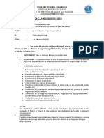 Informe #010-2018 Gr-Caj-Drsc/Red-Ivs-Sm/Us: Red Iv de Servicios de Salud San Marcos