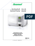 Manuale Autoclave Kronos 23l