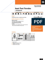 Elephant Foot Ferrules: 36.1 General Information