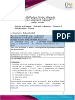 Guía de Actividades y Rúbrica de Evaluación - Momento 3 - Globalización y Cultura