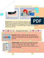 Science 10 (PERFORMACE TASK) : Emergency Kit Items