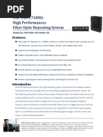 VHF 136-174Mhz High Performances Fiber Optic Repeating System