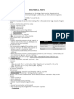 Biochemical Tests: I. Carbohydrate Fermentation