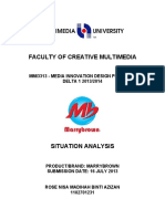 Faculty of Creative Multimedia: Mmi3313 - Media Innovation Design Project 1 DELTA 1 2013/2014