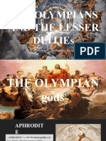 The Olympian and The Lesser Deities