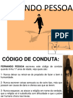 CÓDIGO de CONDUTA - FERNANDO PESSOA Escreveu Este Código de Conduta Quando Tinha 17 Anos de Idade, Veja Quais São