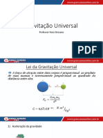 Aula 31 - Gravitação Universal