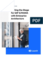 Setting The Stage For SAP S/4HANA With Enterprise Architecture