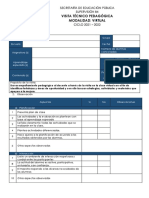 Formato Visita Técnica Pedagógica