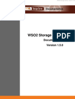 WSO2 Storage Server: Documentation