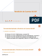 Rendición de Cuentas SG-SST