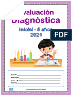 Evaluacion Diagnostica Inicial 5 Anos