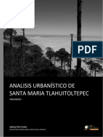 Analisis Urbanistico Tlahuitoltepec